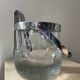 Crystal ice bucket from Lacs Italy 1970s