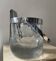 Crystal ice bucket from Lacs Italy 1970s