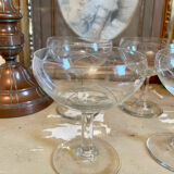 Old champagne glasses