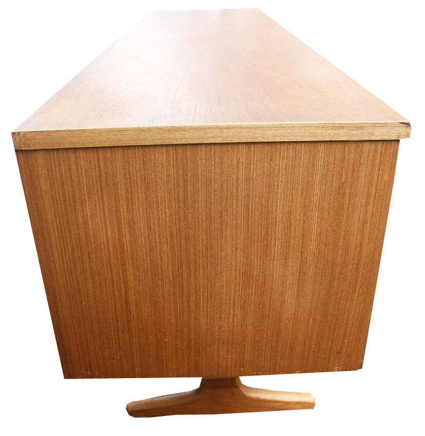 Sideboard 6 drawers in blond teak -1960/70