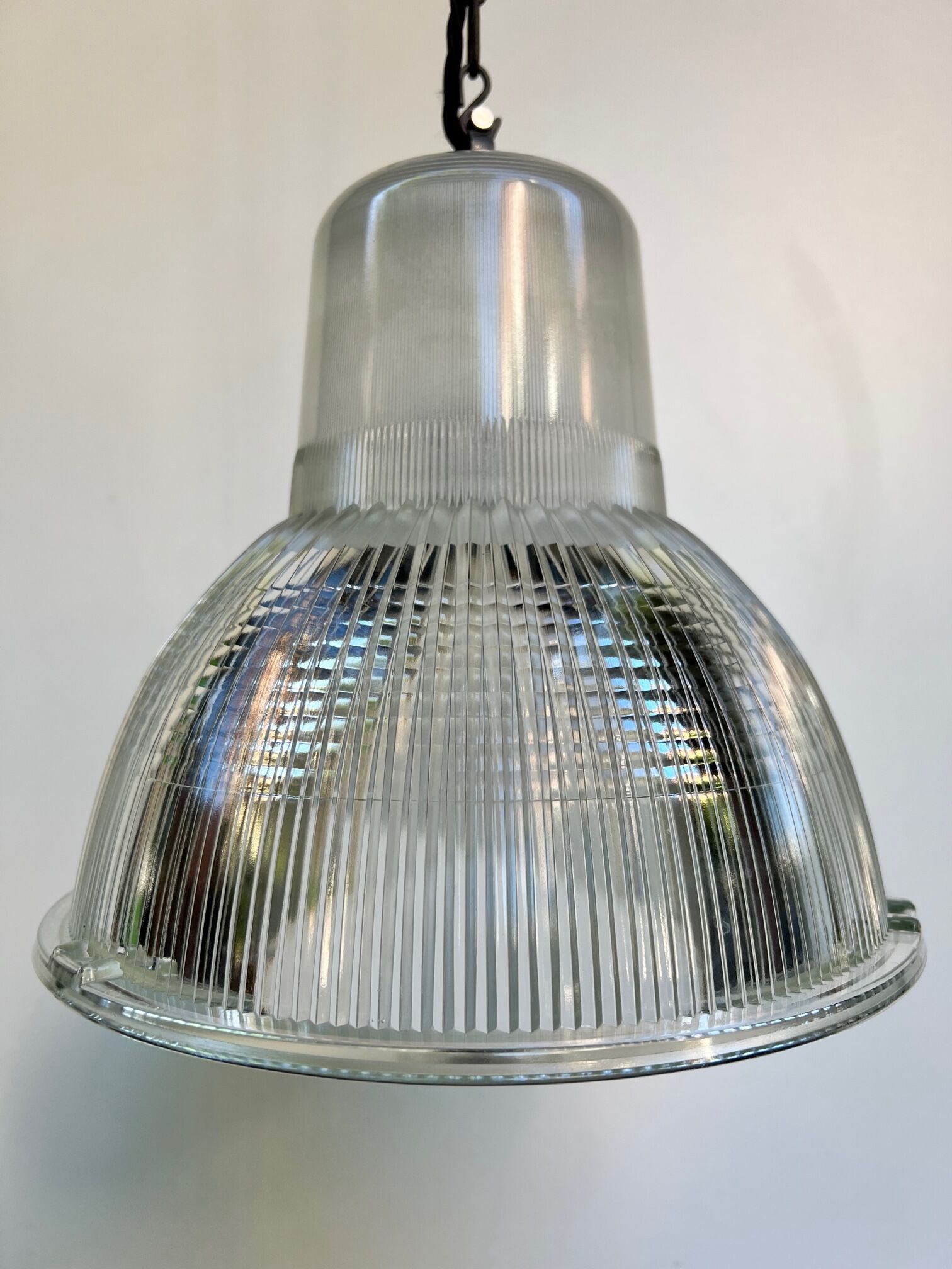 Holophane hanging lamp 1950 ø 27.5cm