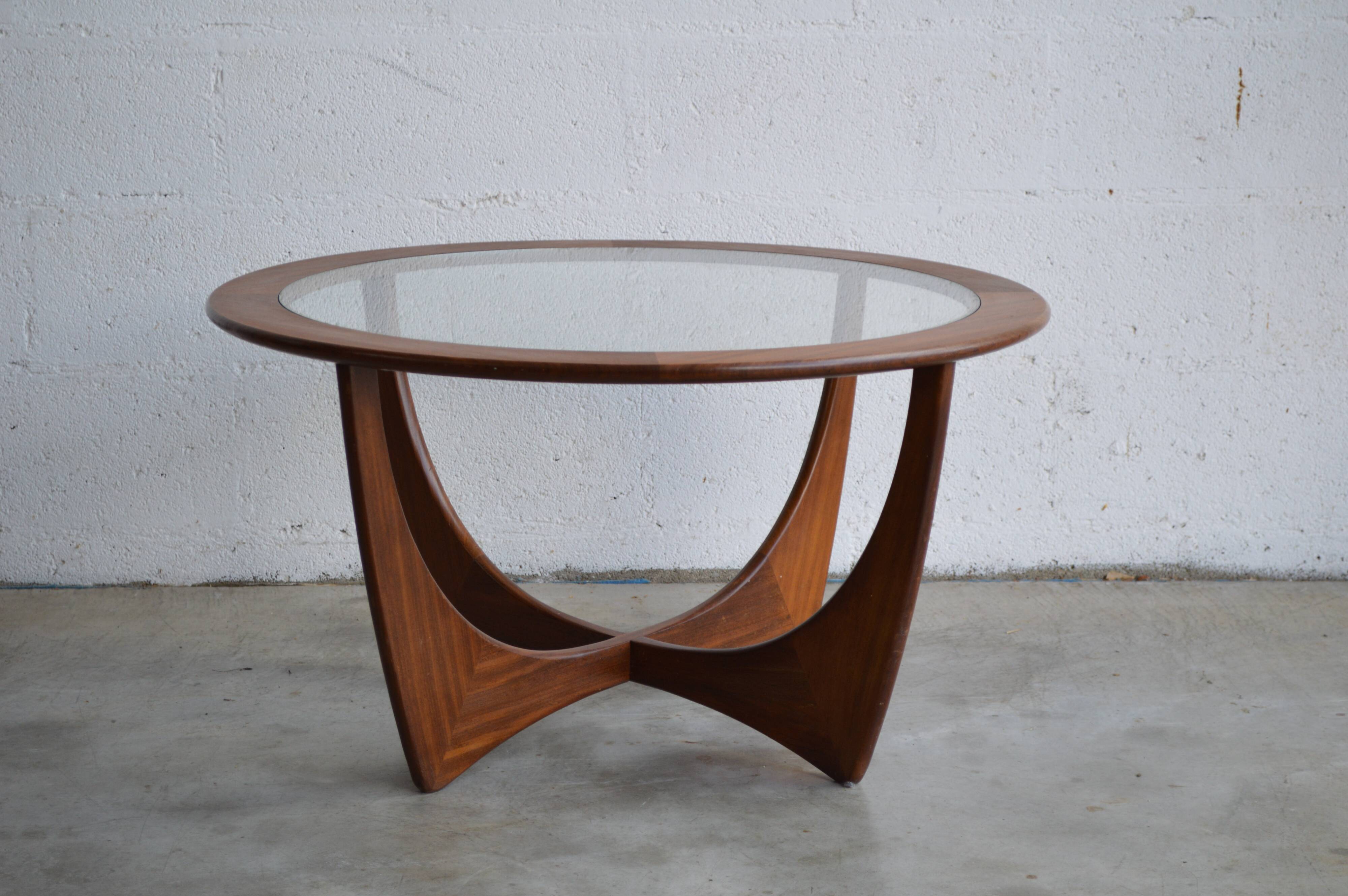 Astro round coffee table by G-Plan