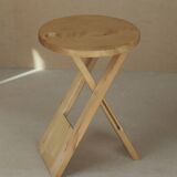 2 tabourets en bois Suzy  Adrian Reed vintage circa 1980