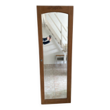 Oak mirror