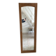Oak mirror