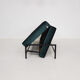 Green velvet daybed Netherlands 1950