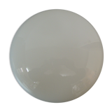 Round opaline ceiling light