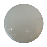 Round opaline ceiling light