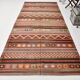 5x12 Long Wide Turkish Vintage Kilim Rug 162x377Cm SK 32815