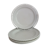4 lace plates