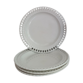 4 lace plates