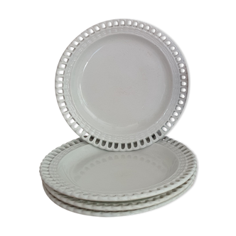 4 lace plates