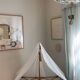 Rattan baby bed