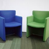 2 Chaises italiennes Fauteuil Centro Progetti Tecno Modèle S148