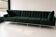 KnollStudio Florence Knoll authentic sofa – 300 cm – Green velvet