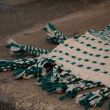 Tapis zanafi vert 100x150cm