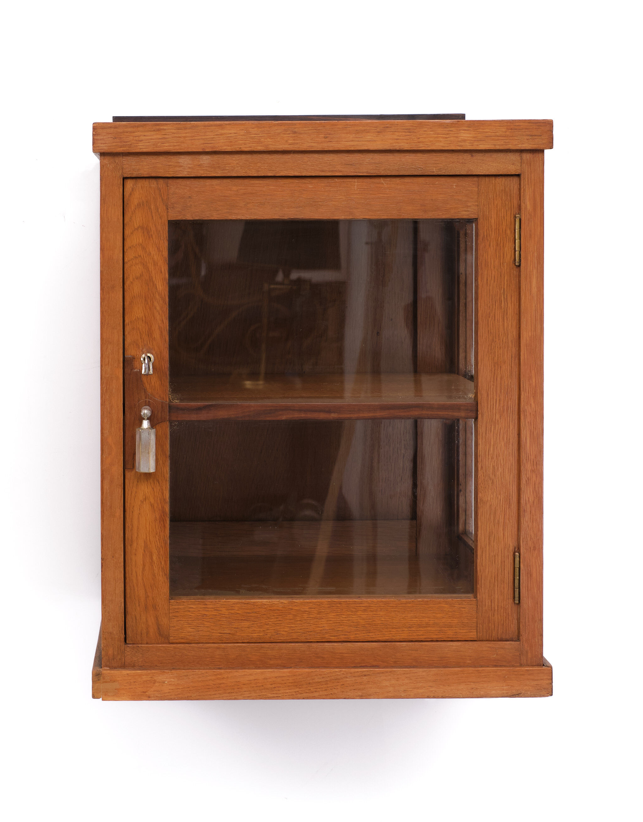 Oak art deco hanging cabinets 1930s