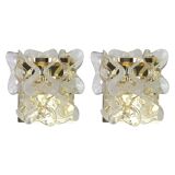 Murano glass wall sconce by Kalmar Mod. Catena, Austria, 1960s