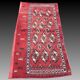 Tapis ancien Boukhara,  turkmen, selle du 19eme siècle"Galerie Sardje"