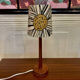 Large Scandinavian lamp from the 1950s.