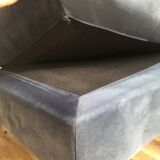 Velvet corner sofa