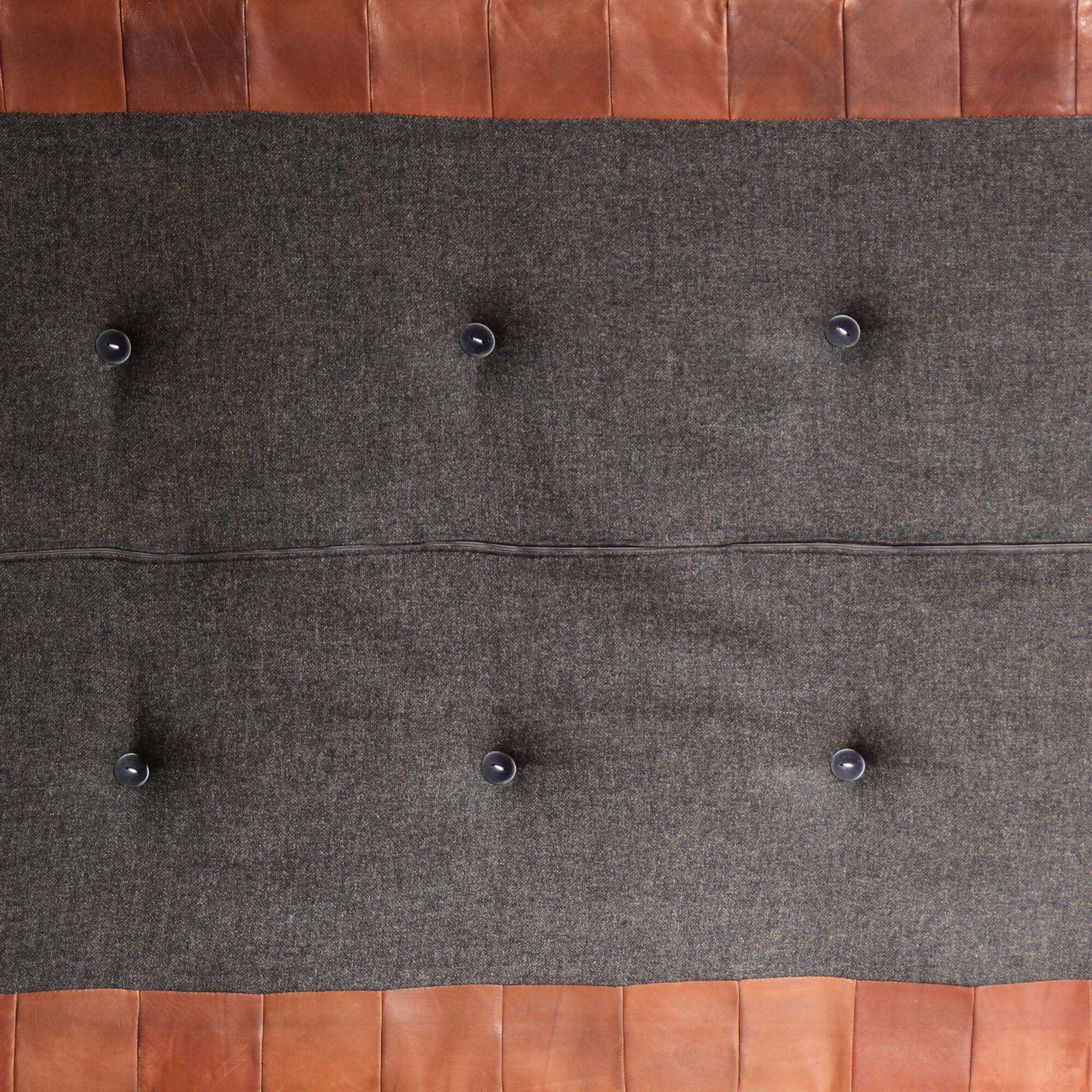Daybed ‚DS-80‘ in Cognac Patchwork Leather by De Sede | Switzerland 1970s