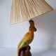 Zoomorphic ceramic lamp