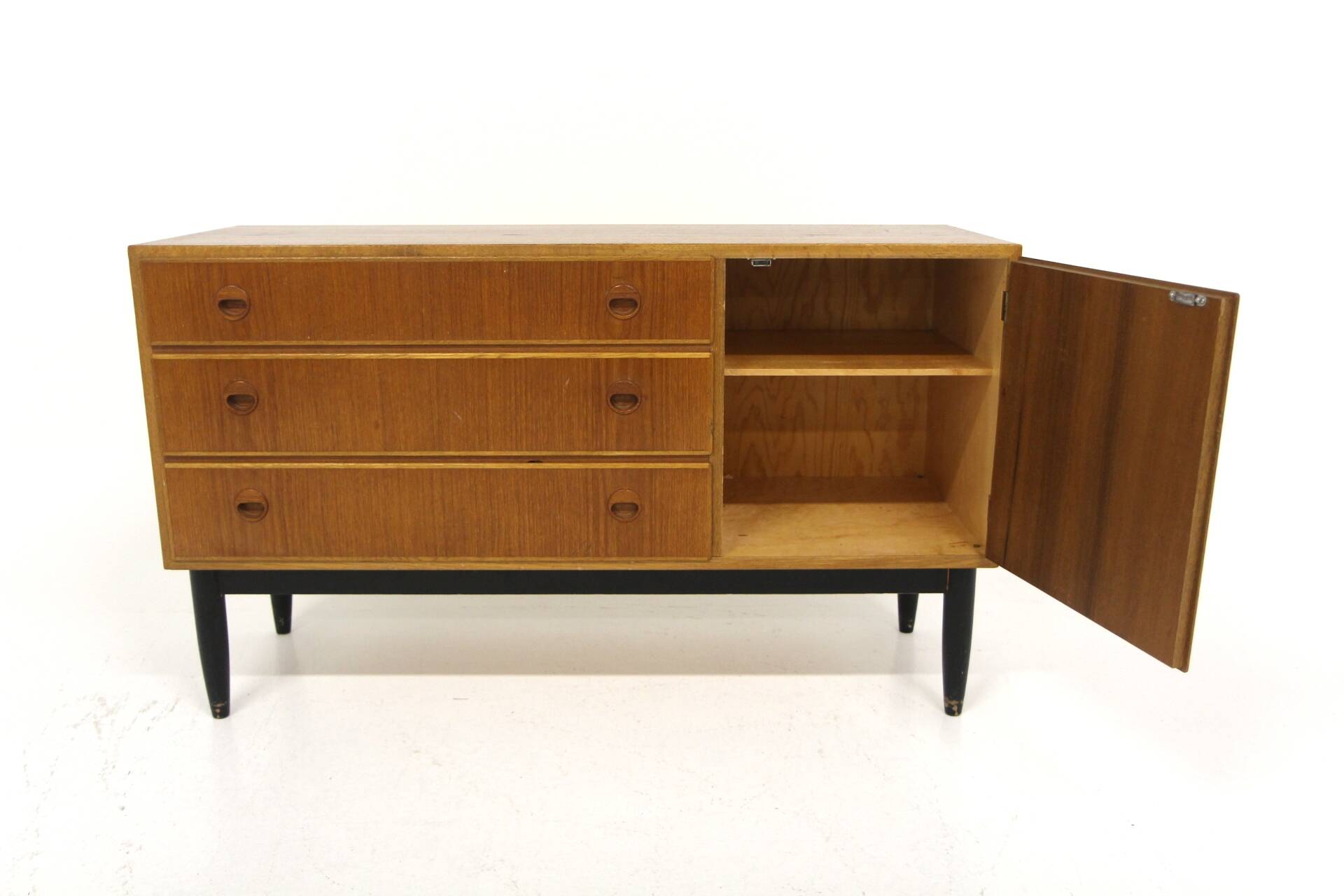 Scandinavian teak chest of drawers, Sweden, 1960
