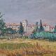 Christian Xapella (1927-2021) - Huile sur isorel - La madeleine à Grand Champ - Signée