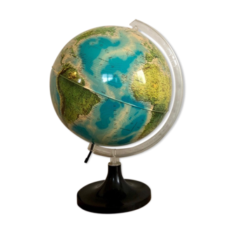 Globe terrestre lumineux années 90’s