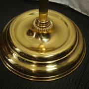 Art Deco brass coat rack from the 20th century.