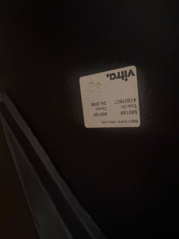 vitra eames lounge chair white and black