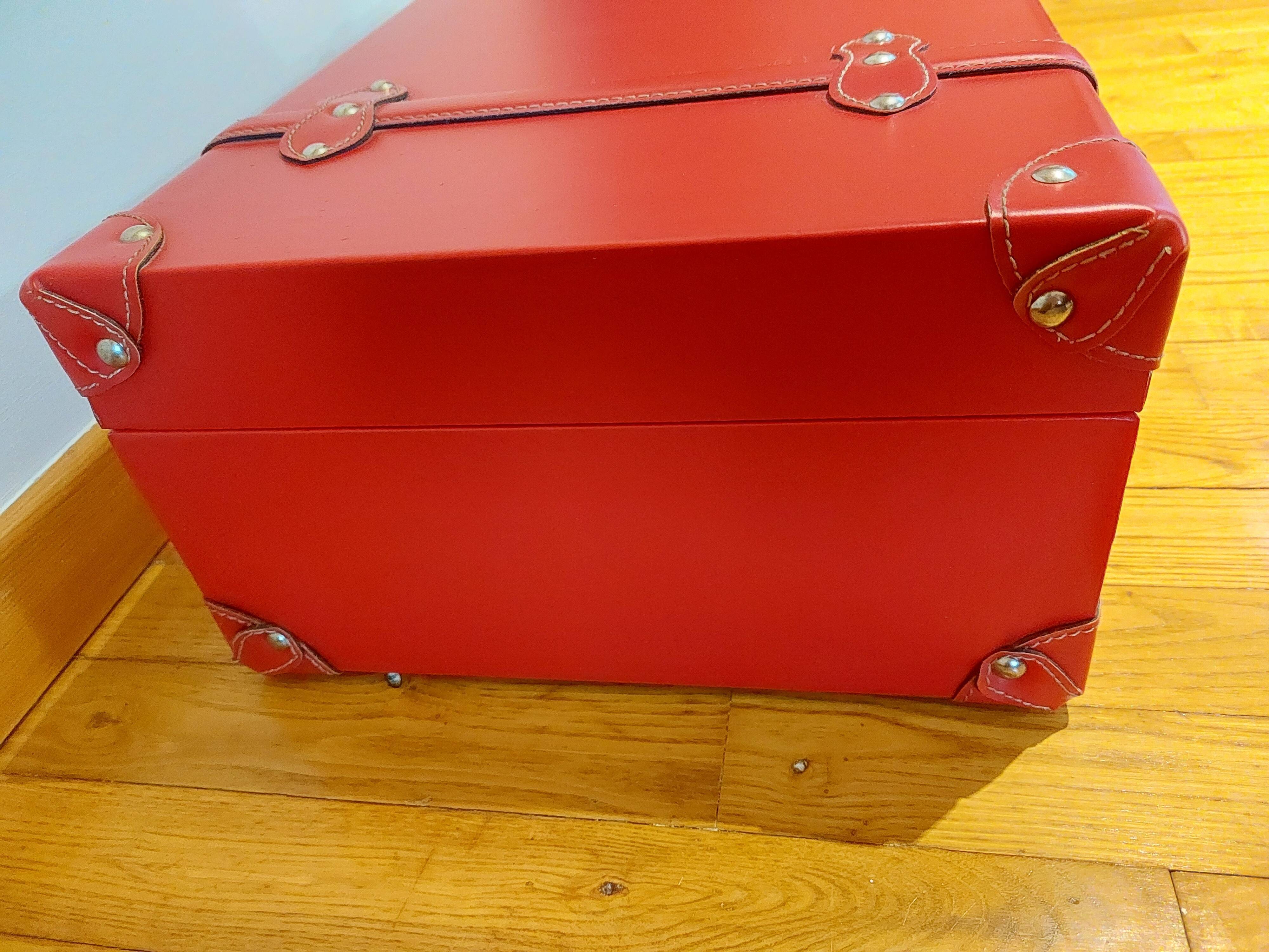 Red suitcase