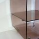 Michel Dumas 70's coffee table trolley on wheels