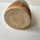 Ceramic handle soliflore vase with an unidentified signature