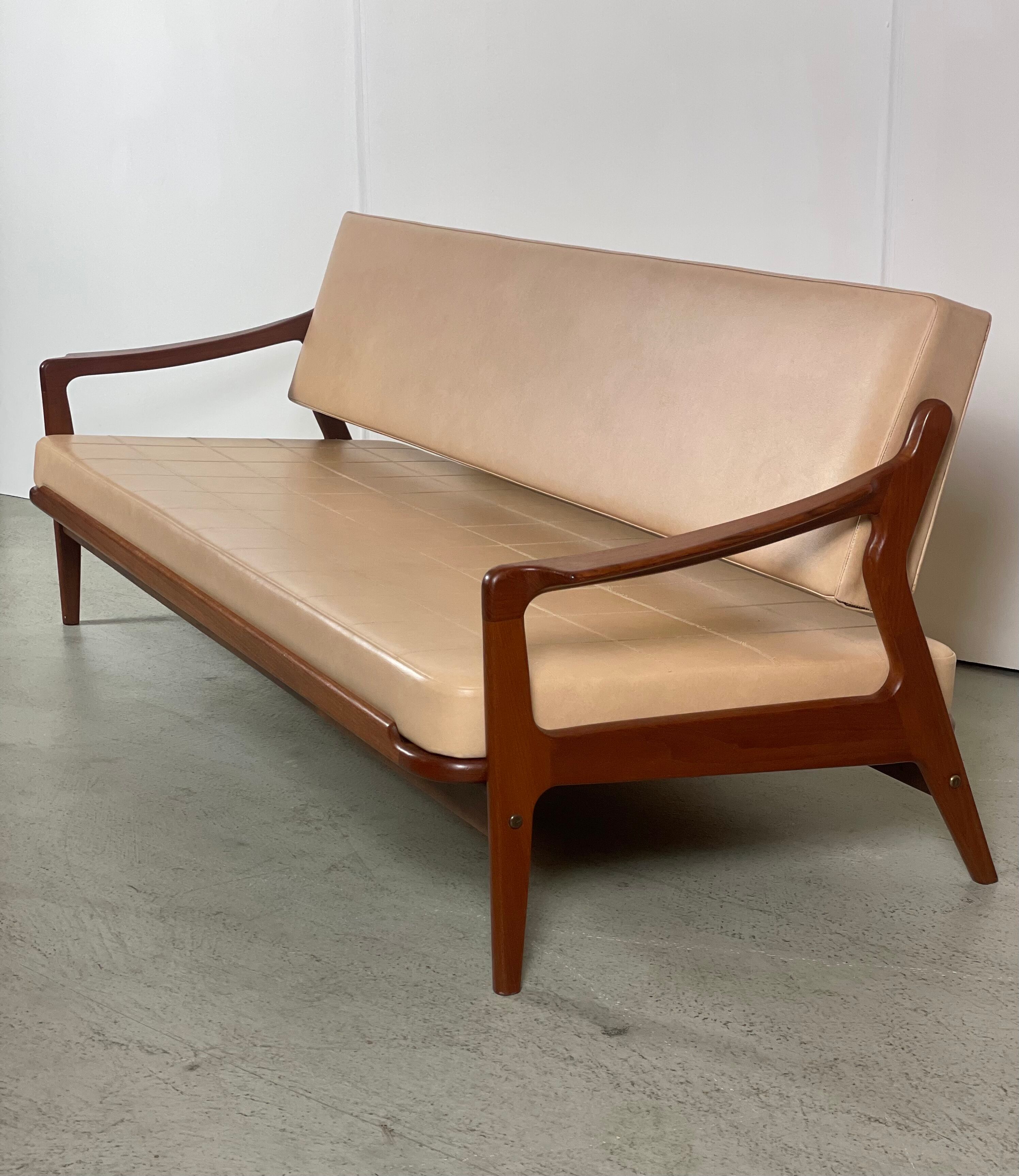 Teak daybed by Arne Wahl Iversen for Komfort Denmark, 1960