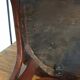 Art nouveau thonet stool bentwood and velvet