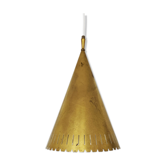 Swedish Mid-Century Modern brass pendant lamp