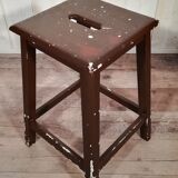 Tabouret d'atelier en bois