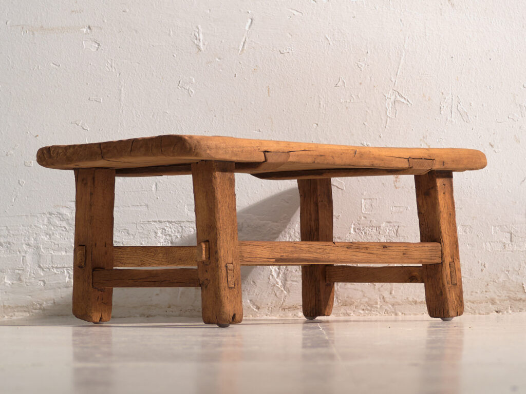 Antique pine coffee table – China, circa 1890