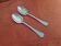 Alfénide Christofle Series 2 small coffee spoons model Tosca in metal