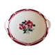 Cake dish Sarreguemines Digoin cibon décor / vintage 50-60 e