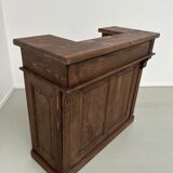 Pine trading counter completely restored