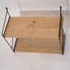 Wall shelf in oak 60s