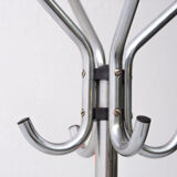 Bauhaus chrome plated Coat rack, 1930s, Czechoslovakia