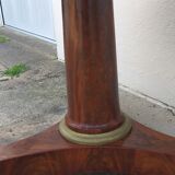 Monopod empire pedestal table