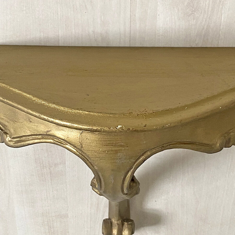 Louis XV style wall console