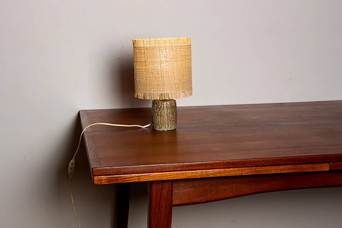 Swedish ceramic floor lamp from the “Rubus” series by Gunnar Nylund, 1960s