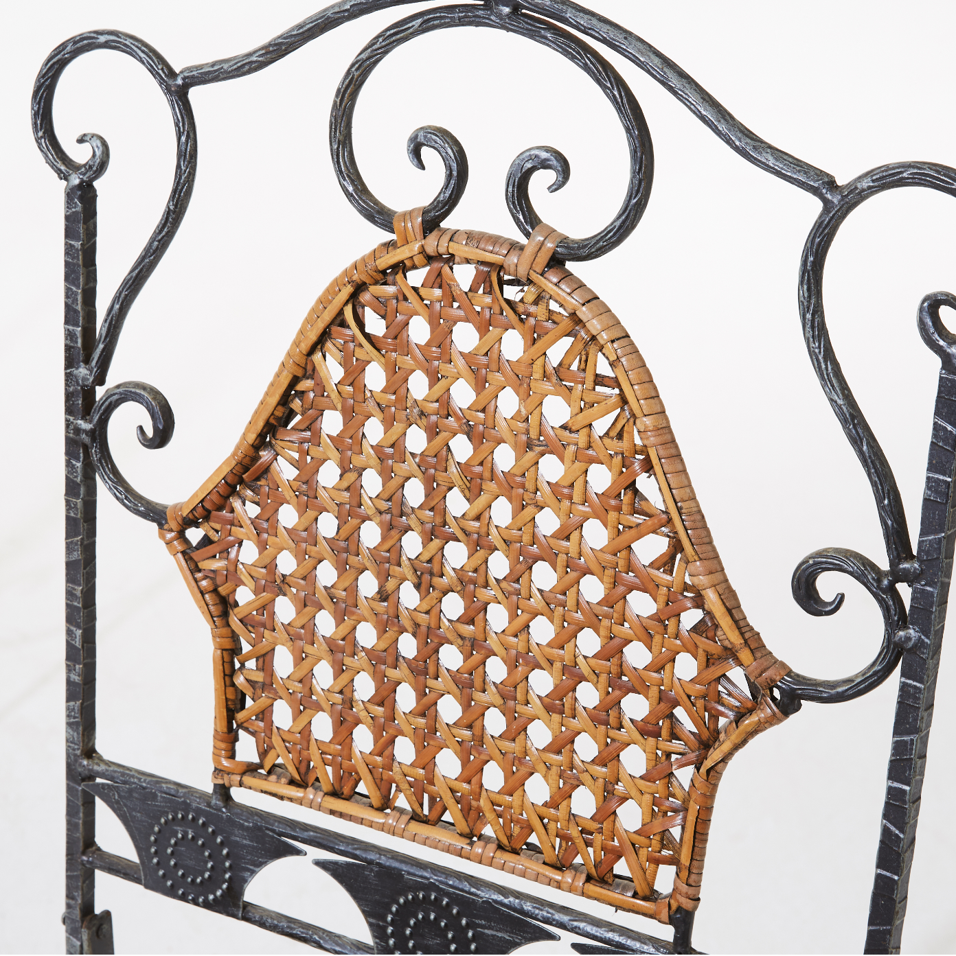 Chairs and rattan table set