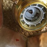 Mother-of-pearl hand lamp